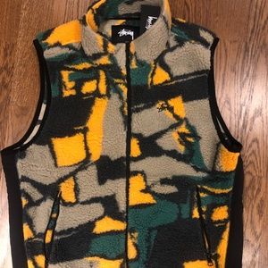 Stussy Block Sherpa Vest